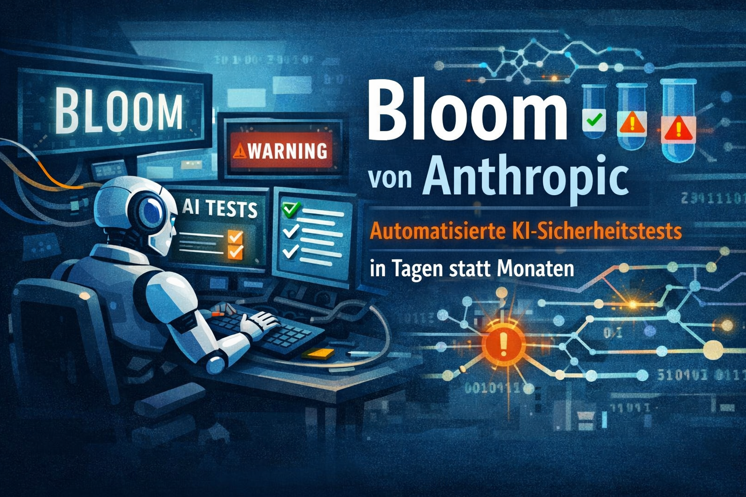 Bloom Framework: Anthropics Tool für automatisierte KI-Sicherheitsprüfungen