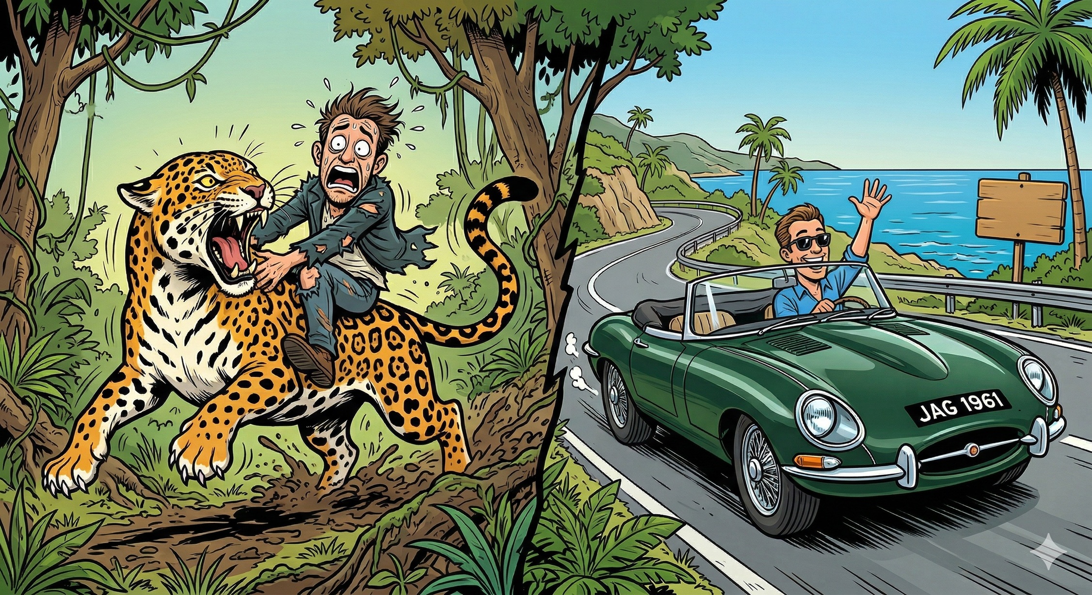 Mit der richtigen Frage zur richtigen Antwort – oder warum es besser ist, in einem Jaguar zu sitzen als auf einem