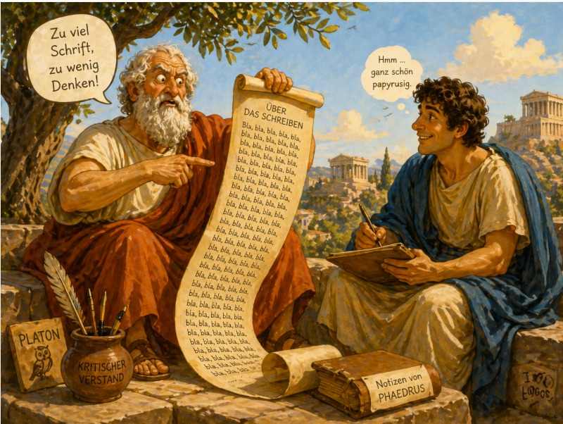 Platon und das Problem mit KI-Antworten